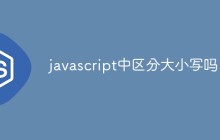javascript中区分大小写吗
