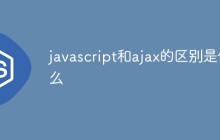 javascript和ajax的区别是什么