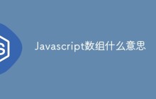 Javascript数组什么意思