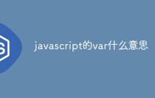 javascript的var什么意思