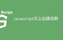 javascript怎么创建函数