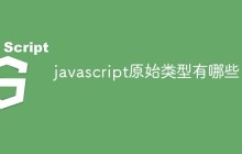 javascript原始类型有哪些