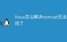 linux怎么解决tomcat无法关闭了