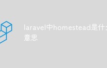 laravel中homestead是什么意思