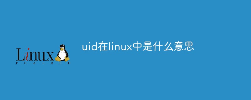 uid在linux中是什麼意思