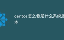 centos怎么看是什么系统版本