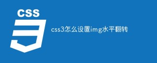 CSS3에서 img를 가로로 뒤집도록 설정하는 방법