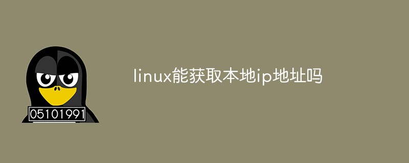 linux能获取本地ip地址吗