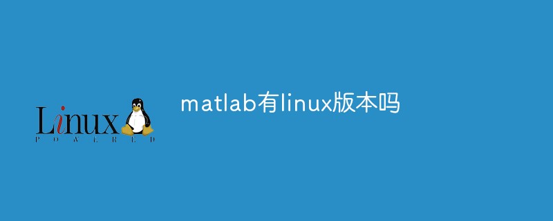 matlab有linux版本嗎