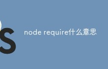 node require什么意思