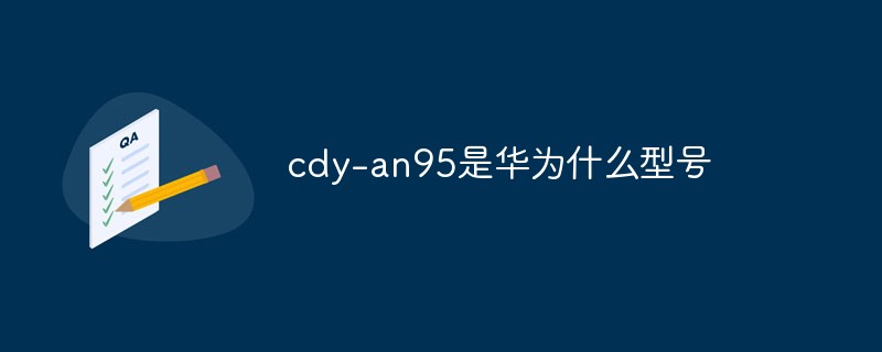 Huawei의 cdy-an95 모델은 무엇입니까?