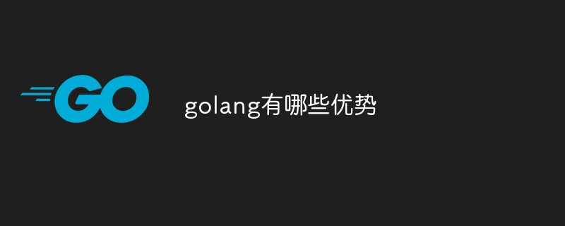 golang의 장점은 무엇입니까?