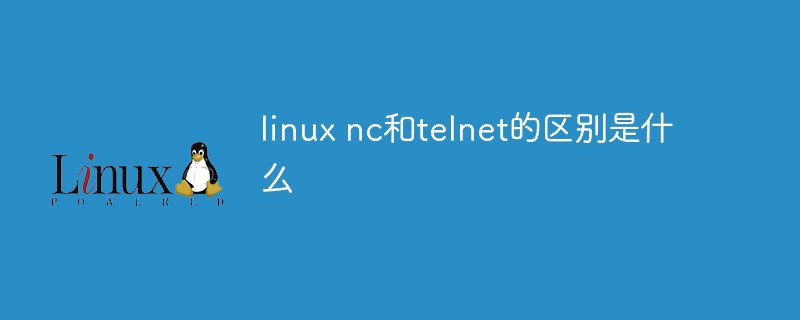 What is the difference between linux nc and telnet