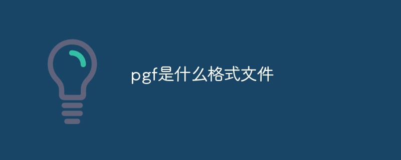 pgf是什么格式文件