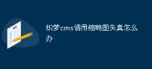 DreamWeaver CMS を呼び出すときにサムネイルが歪んでいる場合はどうすればよいですか?