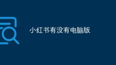 Gibt es eine Computerversion von Xiaohongshu?