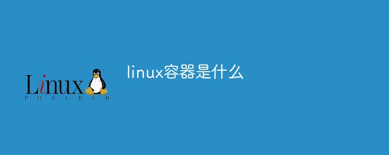 linux容器是什么