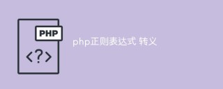 深入详解PHP正则表达式转义