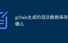 浅谈GitLab生成的项目数据保存在什么位置