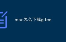 浅析Mac上安装和下载Gitee的方法