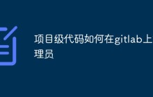 在gitlab上如何管理和监控项目级别代码