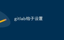 GitLab钩子应该怎么设置