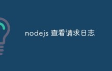 如何查看请求日志并通过Node.js进行处理