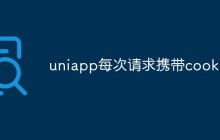 如何在UniApp中每次请求都携带Cookie