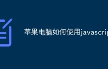 苹果电脑如何使用javascript