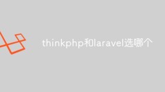 框架对比:thinkphp和laravel应该选哪个?