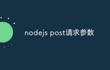 如何在Node.js中处理POST请求并获取请求参数