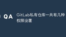 详解介绍GitLab企业版中私有仓库的几种权限设置