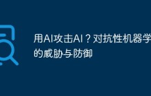 用AI攻击AI？对抗性机器学习的威胁与防御