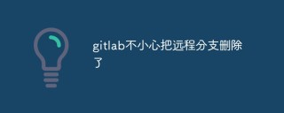 如何防止和解决GitLab不小心删除远程分支的问题