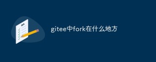 聊聊Gitee中Fork的具体操作和工作原理