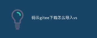 码云gitee下载怎么导入vs