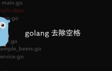 探讨如何用Golang去除字符串中的空格