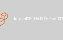 laravel如何获取多个sql数据