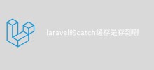 laravelのキャッチキャッシュはどこに保存されますか?