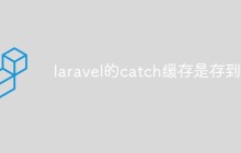 laravel的catch缓存是存到哪