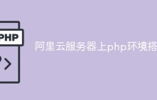 如何在阿里云服务器上搭建PHP环境