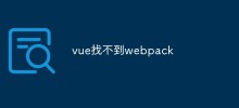 vueがwebpackを見つけられない問題の解決方法