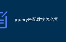 如何使用jQuery匹配数字