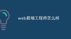 How about a web front-end engineer?