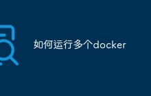 如何在主机上同时运行多个docker容器