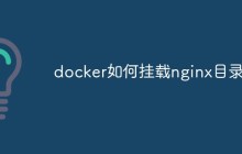 docker如何挂载nginx目录