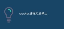 Was soll ich tun, wenn der Docker-Prozess nicht gestoppt werden kann?