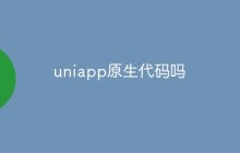 Uniapp能否编写原生代码