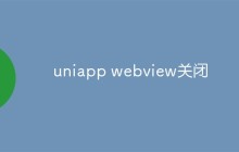 如何在uniapp中关闭webview
