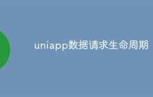 讲解uniapp中数据请求生命周期